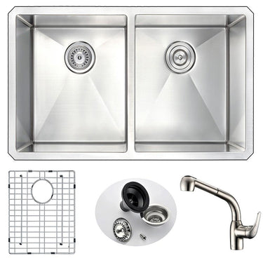 ANZZI VANGUARD Series K32192A-095 Kitchen Sink Kitchen Sink ANZZI